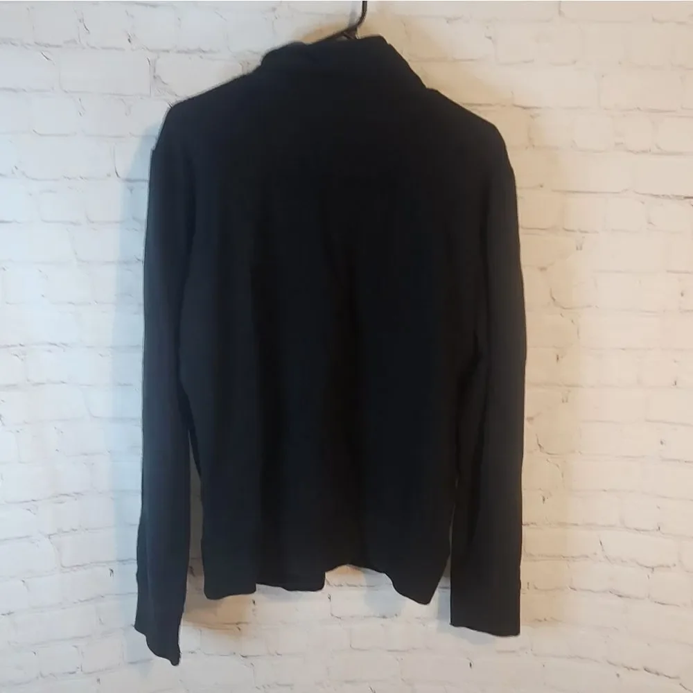 Men's American Eagle zip-up fleece sweater, size Medium